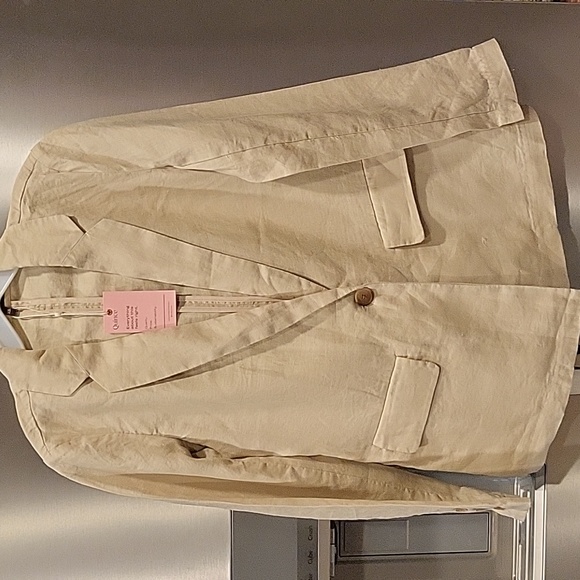Quince Jackets & Coats Quince European Linen Blazer Driftwood Xs